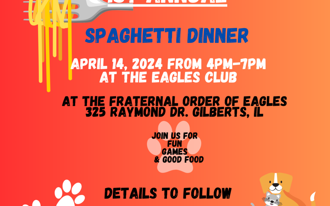 PROJECT HOPE’S 1ST ANNUAL SPAGHETTI DINNER
